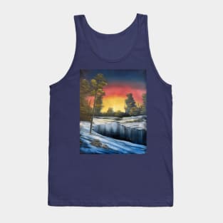 Golden Sunset Tank Top